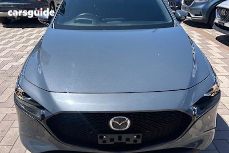 Grey 2024 Mazda 3 Hatchback G20 Pure