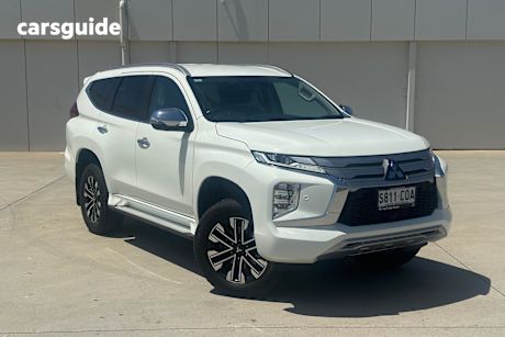 White 2022 Mitsubishi Pajero Sport Wagon Exceed (4Wd) 7 Seat