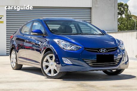 Blue 2011 Hyundai Elantra Sedan Premium