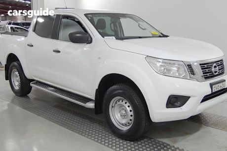 White 2017 Nissan Navara Dual Cab Utility Sl (4X4)