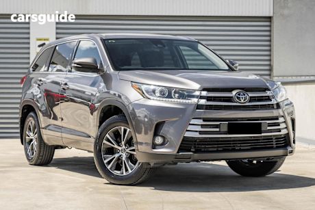 Grey 2018 Toyota Kluger Wagon Gx (4X2)