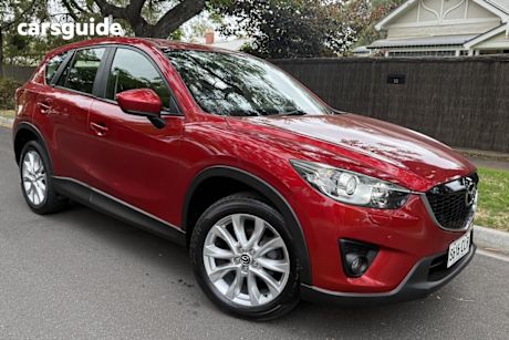 Red 2014 Mazda CX-5 Wagon Grand Tourer (4X4)