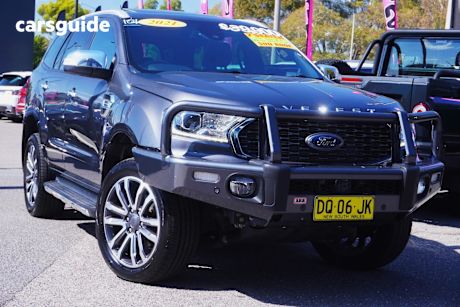 Grey 2021 Ford Everest Wagon Titanium (4Wd)