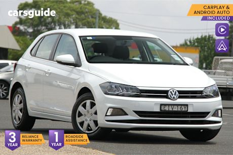 White 2020 Volkswagen Polo Hatchback 70 Tsi Trendline