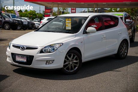 White 2011 Hyundai I30 Hatchback Slx