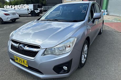Silver 2012 Subaru Impreza Hatchback 2.0I-L (Awd)