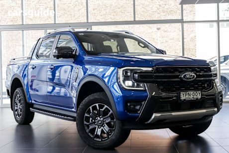 Blue 2025 Ford Ranger Double Cab Pick Up Wildtrak 3.0 (4X4)