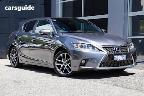 Grey 2016 Lexus CT200H Hatchback F Sport