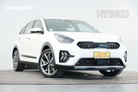 White 2021 Kia Niro Wagon Hev Sport (Hybrid)