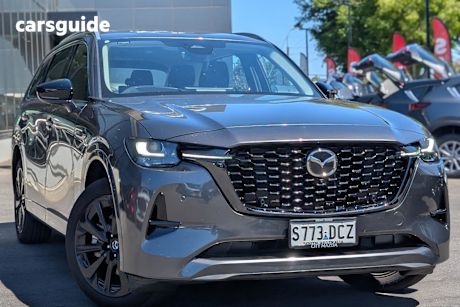 Red 2025 Mazda CX-80 Wagon P50E Touring