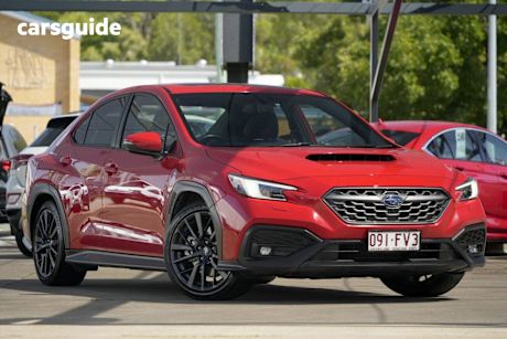 Red 2022 Subaru WRX Sedan Rs (Awd)