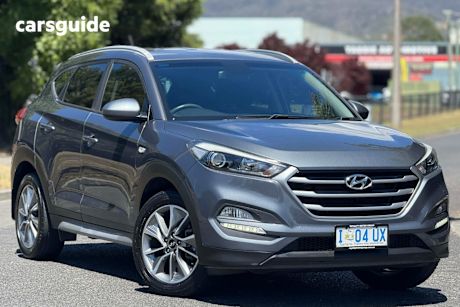 Silver 2018 Hyundai Tucson Wagon Active X (Fwd)