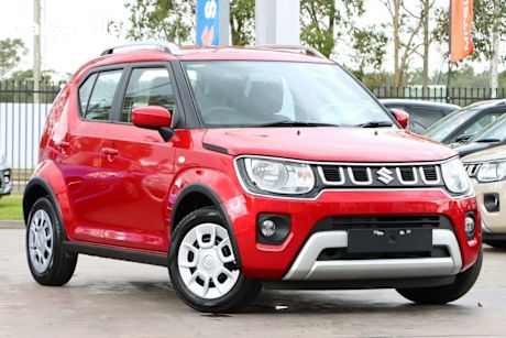 Red 2024 Suzuki Ignis Wagon Gl