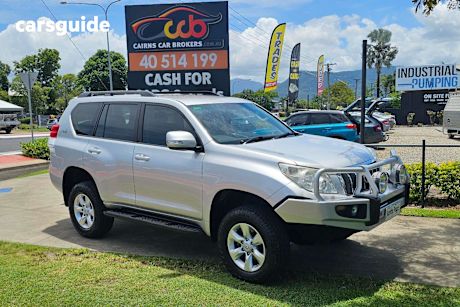 Silver 2010 Toyota Landcruiser Prado Wagon Gxl (4X4)