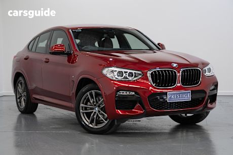 Red 2019 BMW X4 Coupe Xdrive 20I M Sport