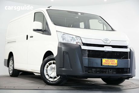 White 2020 Toyota HiAce Van Lwb Gl (Colours)