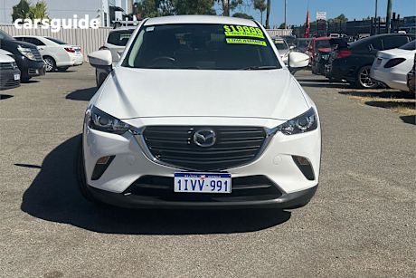 White 2021 Mazda CX-3 Wagon Maxx Sport (Awd)