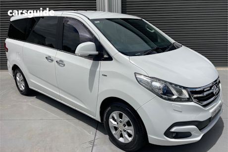 White 2015 LDV G10 Wagon (7 Seat)