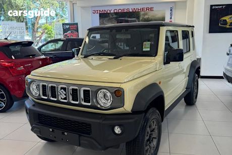White 2025 Suzuki Jimny Wagon Xl
