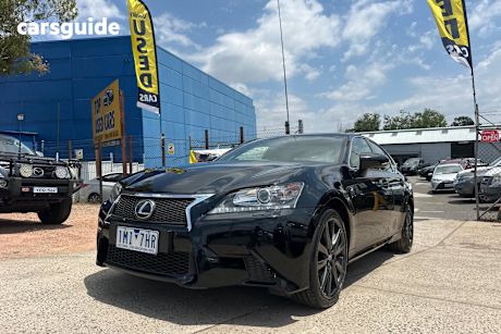 Black 2012 Lexus GS250 Sedan F Sport