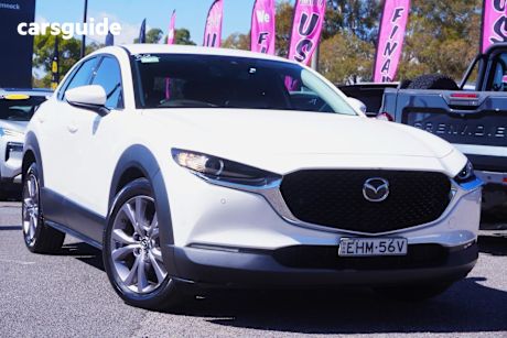 White 2020 Mazda CX-30 Wagon G20 Touring (Fwd)