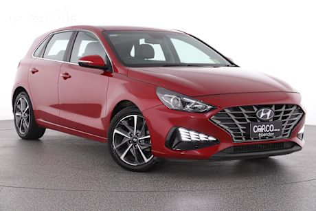 Red 2022 Hyundai I30 Hatchback Active