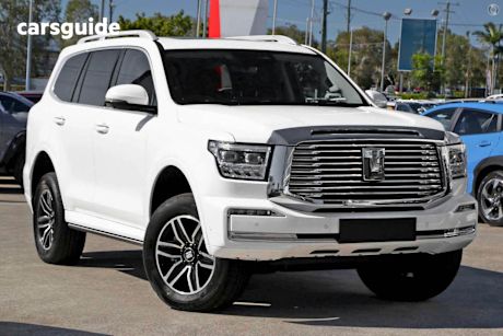 White 2025 GWM Tank 500 Wagon Ultra Hybrid