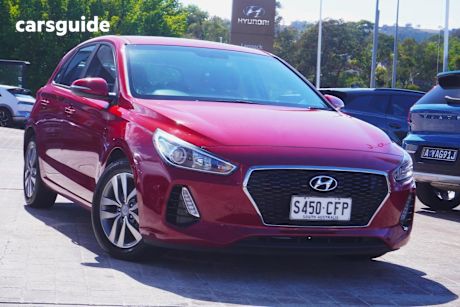 Red 2019 Hyundai I30 Hatchback Active