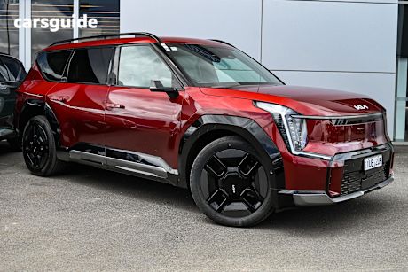 Red 2023 Kia EV9 Wagon Gt Line