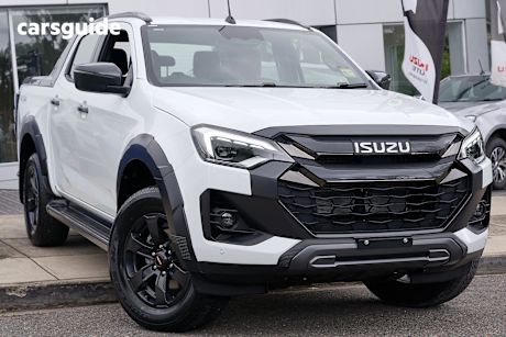 White 2025 Isuzu D-MAX Crew Cab Utility X-Terrain (4X4)