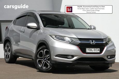 Silver 2015 Honda HR-V Wagon Vti-L