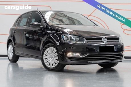 Black 2017 Volkswagen Polo Hatchback 66 Tsi Trendline