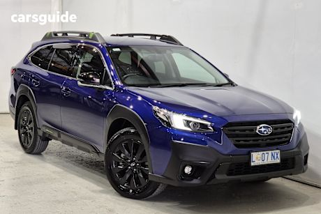 Blue 2024 Subaru Outback Wagon Awd Sport