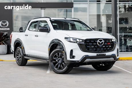 White 2025 Mazda BT-50 Dual Cab Pick-up Sp (4X4)