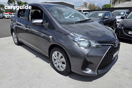 Grey 2015 Toyota Yaris Hatchback Ascent