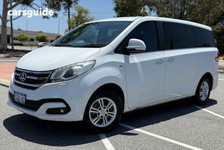 White 2018 LDV G10 Wagon (7 Seat)
