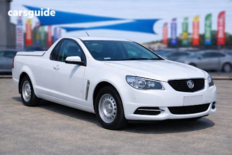 White 2017 Holden UTE Utility