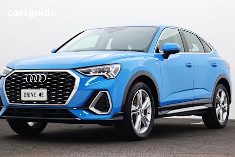 Blue 2021 Audi Q3 Wagon 35 Tfsi