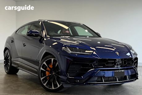 Blue 2021 Lamborghini Urus Wagon