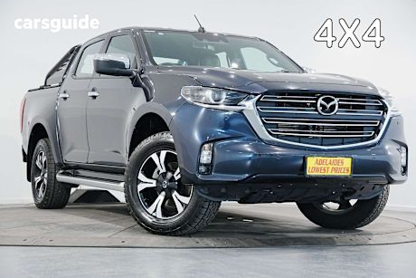 Blue 2021 Mazda BT-50 Dual Cab Pick-up Gt (4X4)