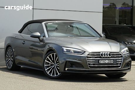 Grey 2018 Audi A5 Coupe 2.0 Tfsi S Tronic Sport