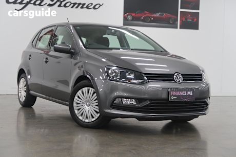 Grey 2016 Volkswagen Polo Hatchback 66 Tsi Trendline