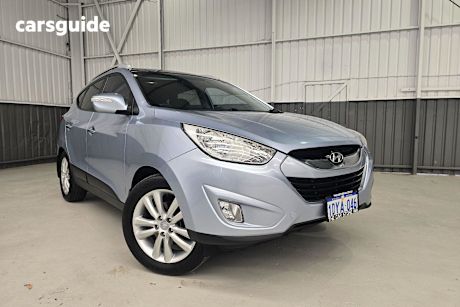 Blue 2012 Hyundai IX35 Wagon Highlander (Awd)
