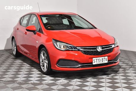 Red 2016 Holden Astra Hatchback Rs