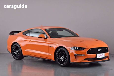 Orange 2021 Ford Mustang Fastback Gt 5.0 V8