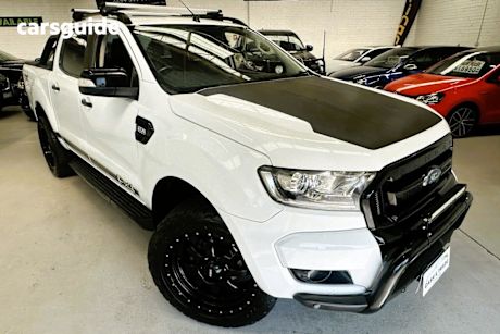 White 2018 Ford Ranger Dual Cab Utility Fx4 Special Edition