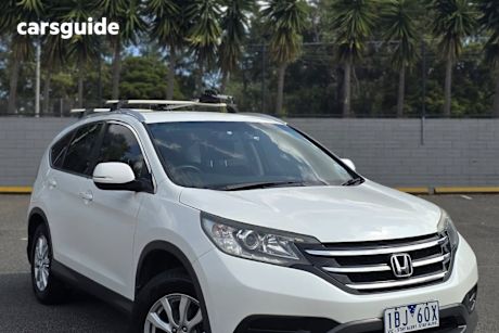 White 2013 Honda CR-V Wagon Vti (4X4)
