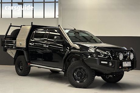 Black 2018 Isuzu D-MAX Crew Cab Utility Ls-M Hi-Ride (4X4)