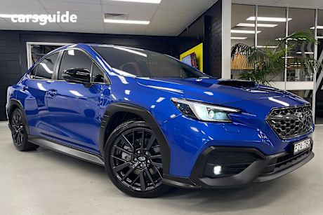 Blue 2023 Subaru WRX Sedan (Awd) 50 Years Edition