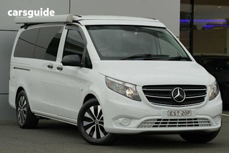 White 2021 Mercedes-Benz Marco Polo Activity Wagon 220D Rwd